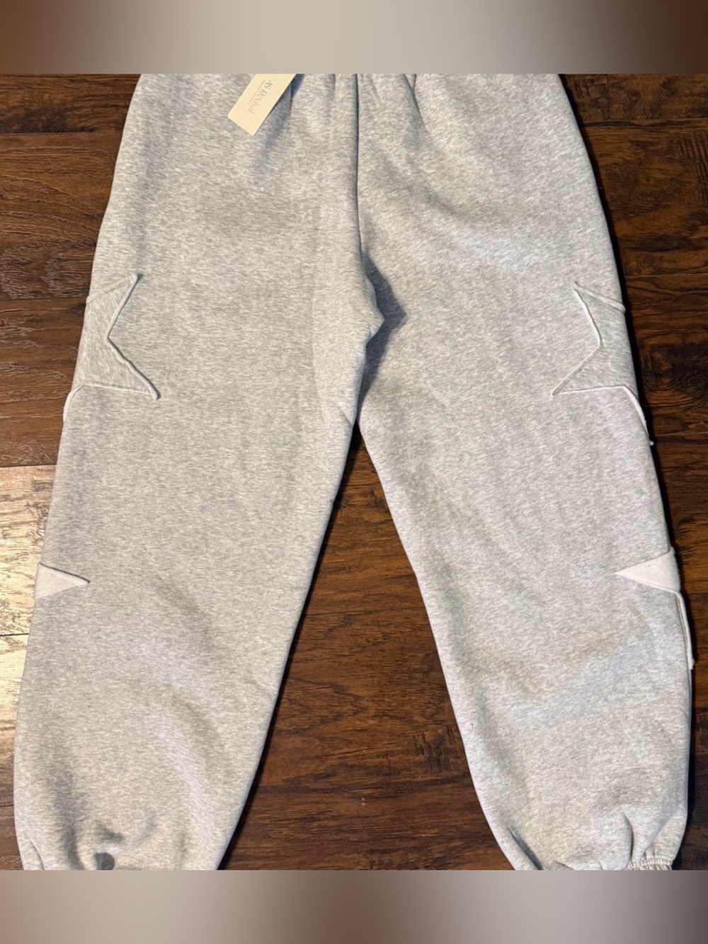 Altard state grey star sweatpants women’s size large paid $74 brand new withtags